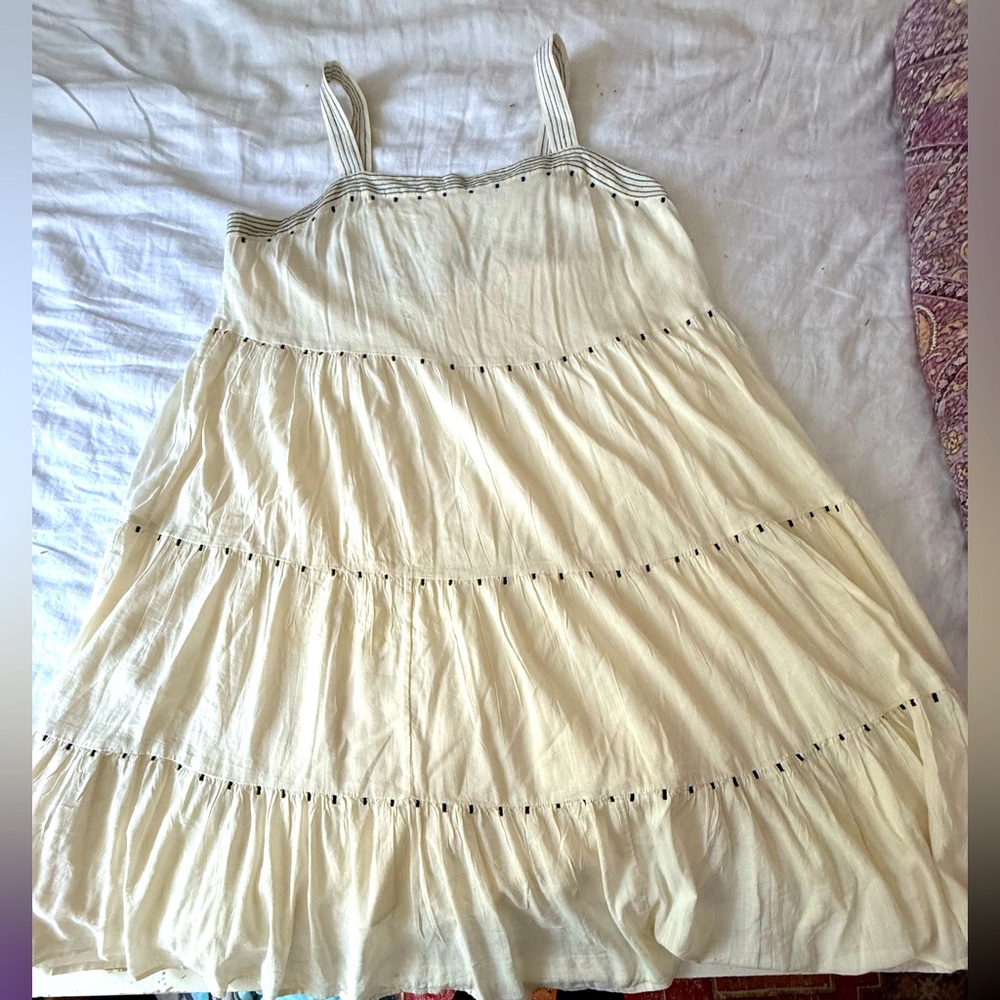 Charming Cream Kids Dress